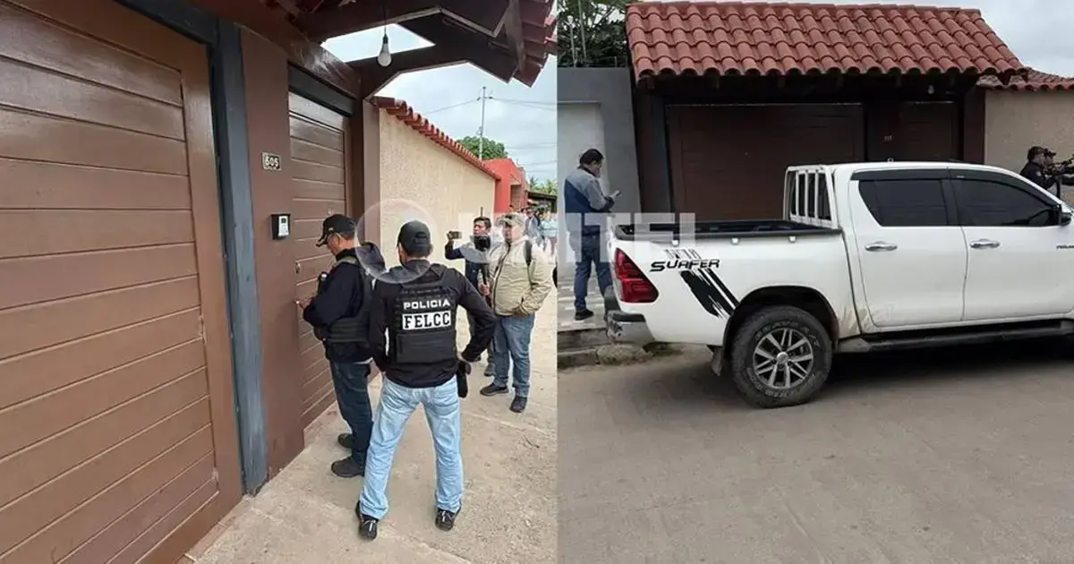 Inmueble ubicado en el municipio de Montero donde ocurrió el crimen