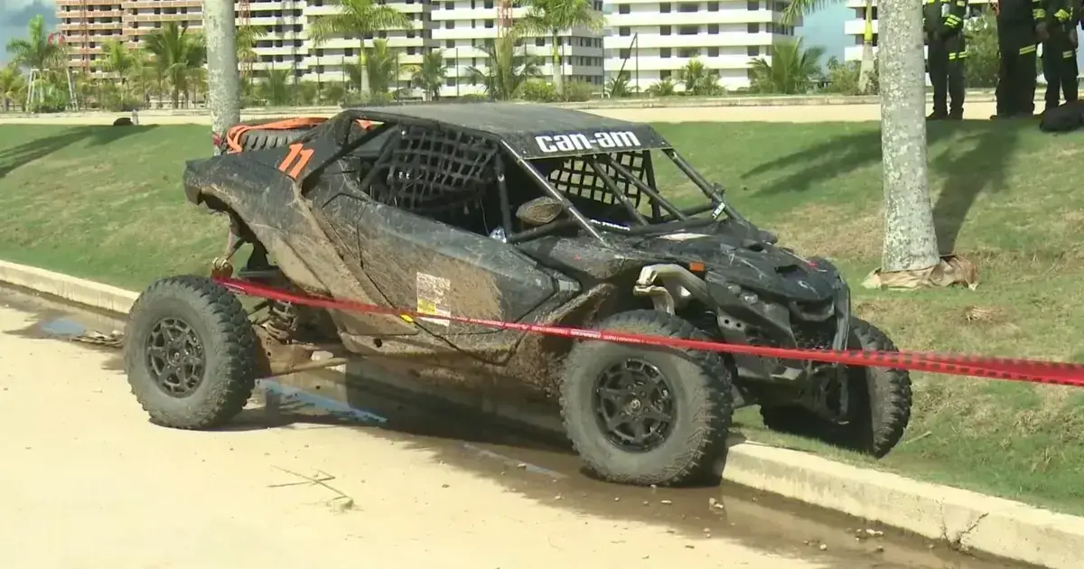 Este es el vehículo en el que fue acribillado José Pedro R.