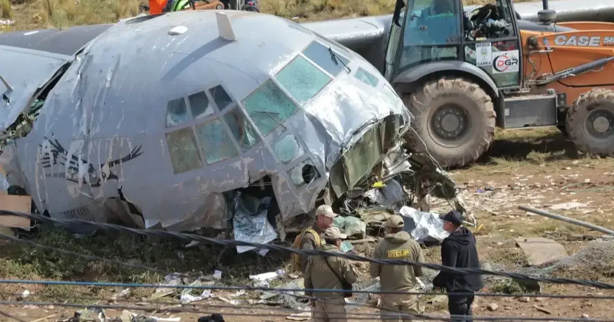 Accidente de la FAB en El Alto