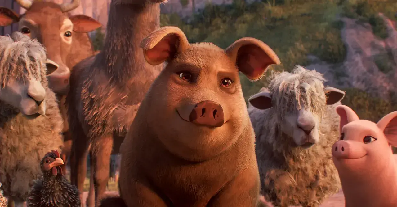 Fotograma de la nueva adaptación de 'Animal Farm'.