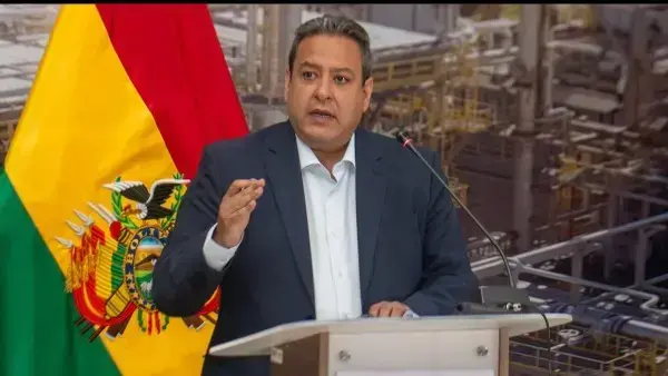 El presidente de la petrolera estatal YPFB, Sebastián Daroca.