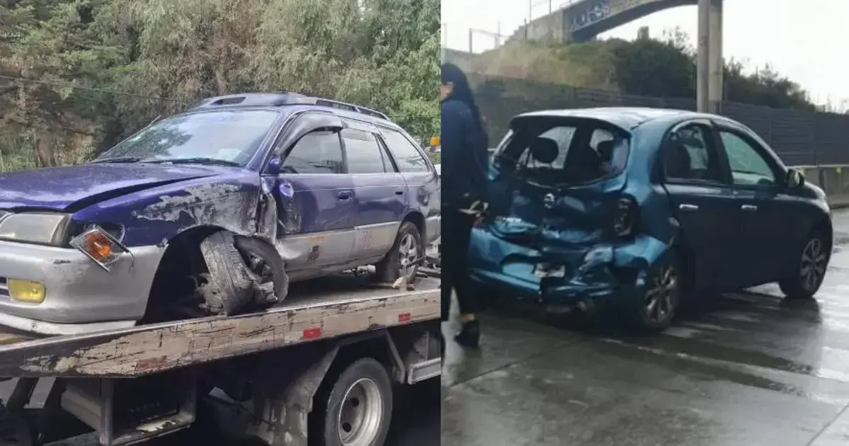 Los dos hechos de tránsito se registraron este jueves