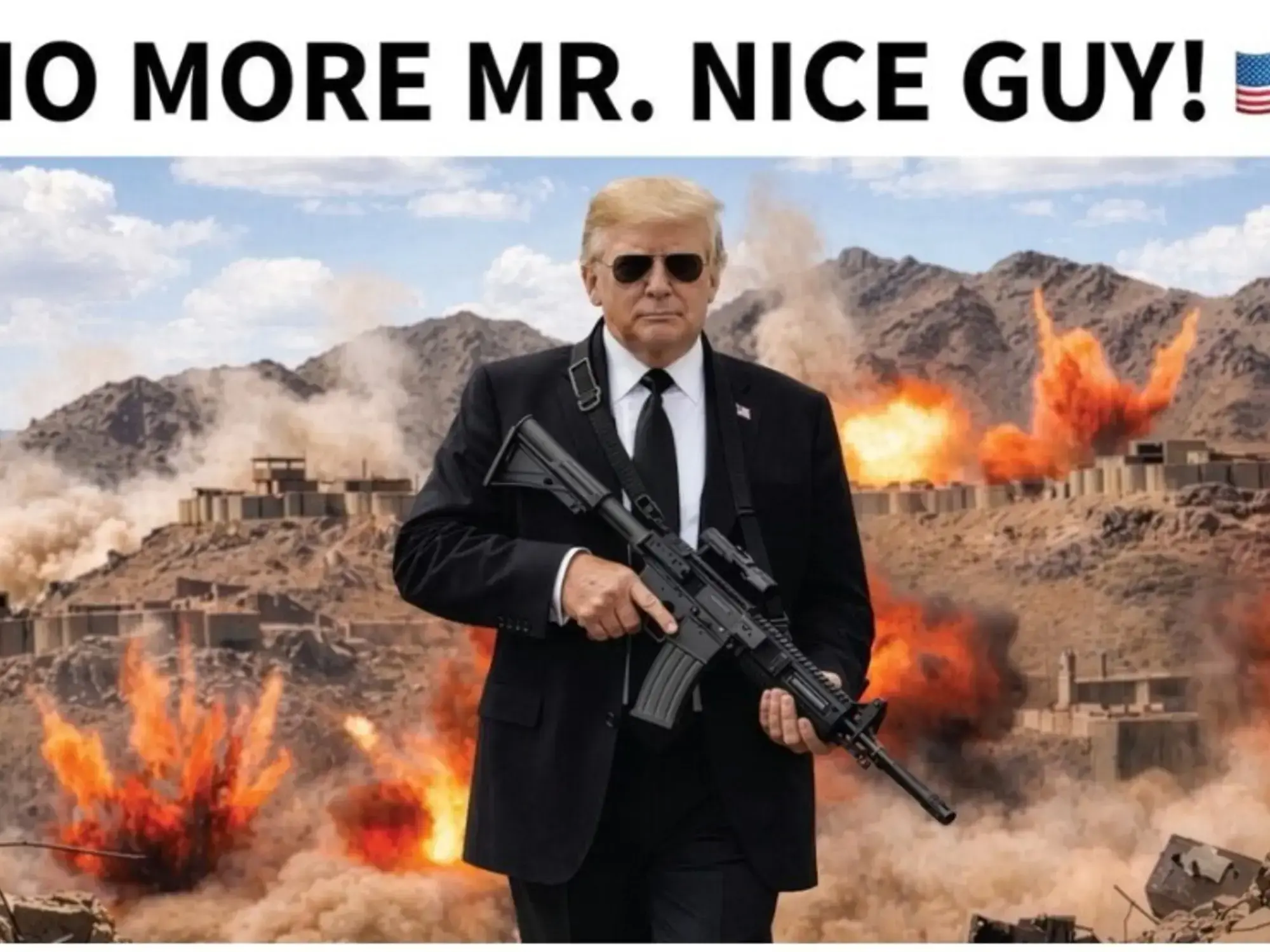 El posteo que subió Trump presionando a Irán para que llegue a un acuerdo en la guerra de Medio Oriente.