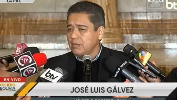 Vocero presidencial, José Luis Gálvez