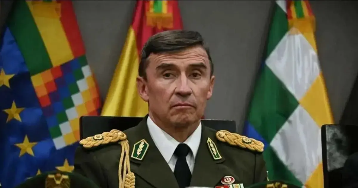 El comandante de la Policía Boliviana, general Mirko Sokol.