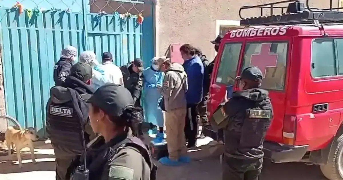 El domicilio donde se registró el feminicidio.