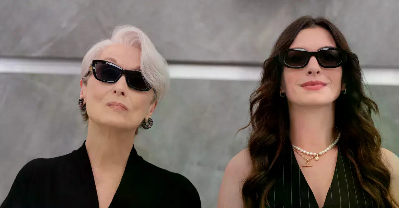 Meryl Streep y Anne Hathaway en El diablo viste de Prada 2.
