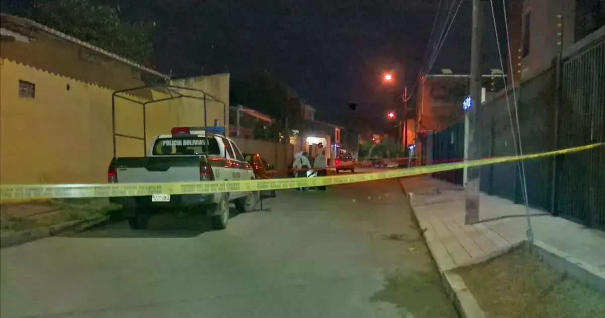 Zona donde asesinaron al magistrado del Tribunal Agroambiental