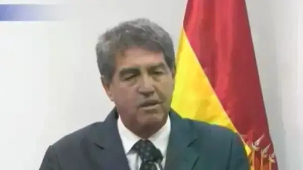 El viceministro de Régimen Interior, Hernán Paredes