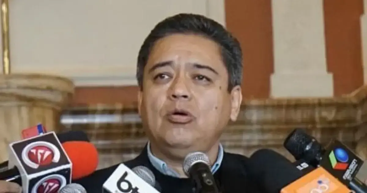 El vocero José Luis Gálvez. Foto de archivo: APG