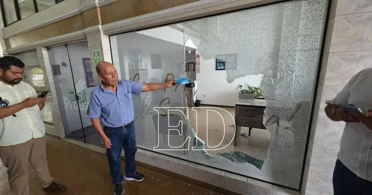Con daños materiales quedó el lugar luego que un ladrón ingresara a robar, hecho que fue frustrado por el propietario del inm