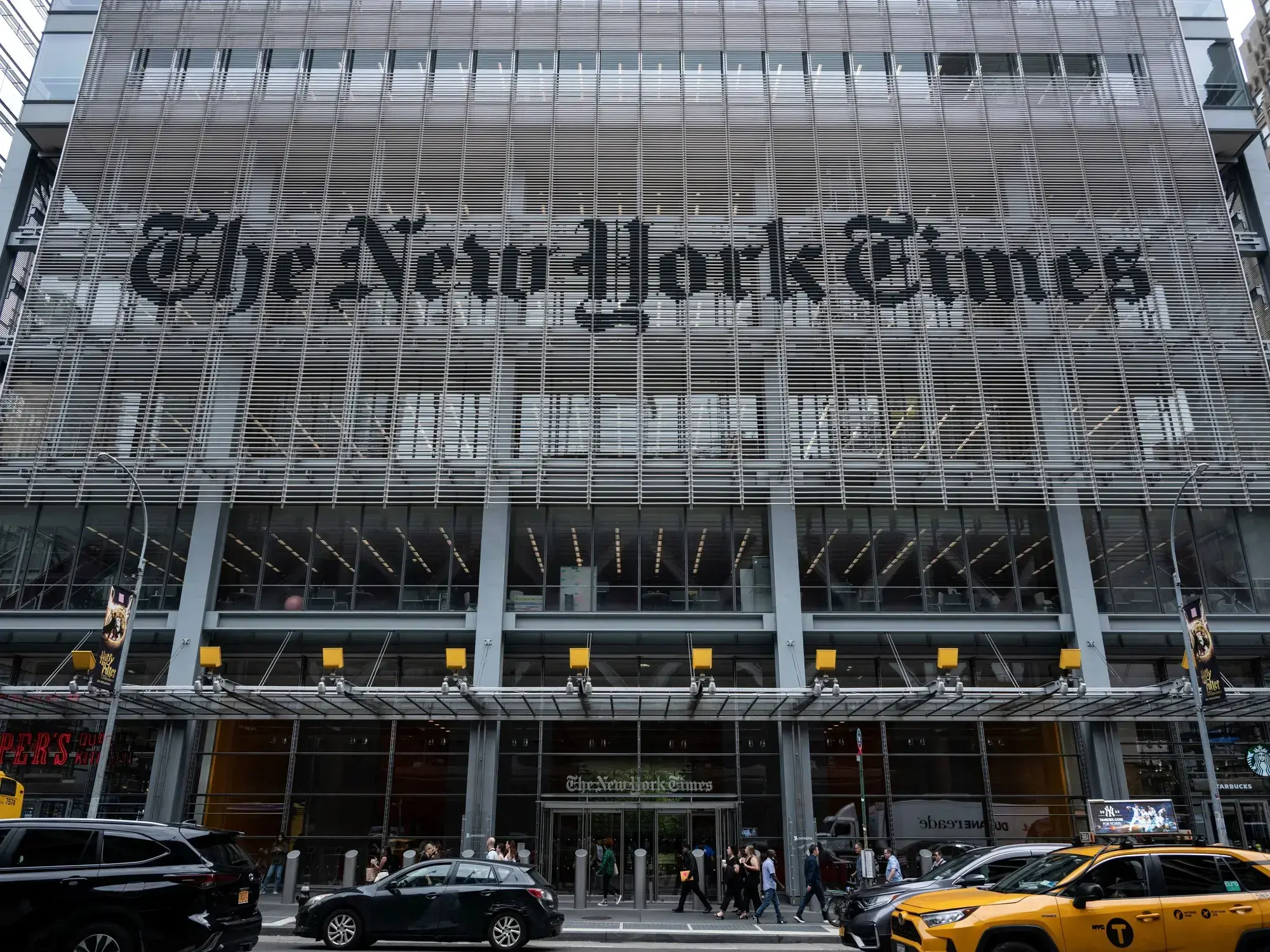 Sede del New York Times en Nueva York.