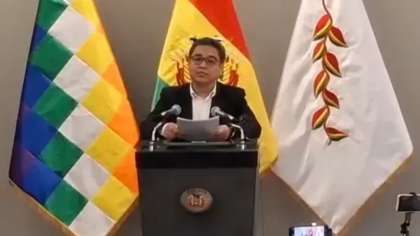 El vocero presidencial, José Luis Gálvez