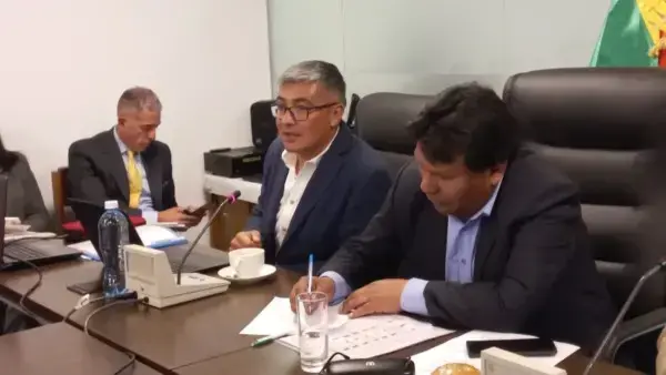 Ministro de Economía, Gabriel Espinoza, en la comisión de Planificación de Diputados.