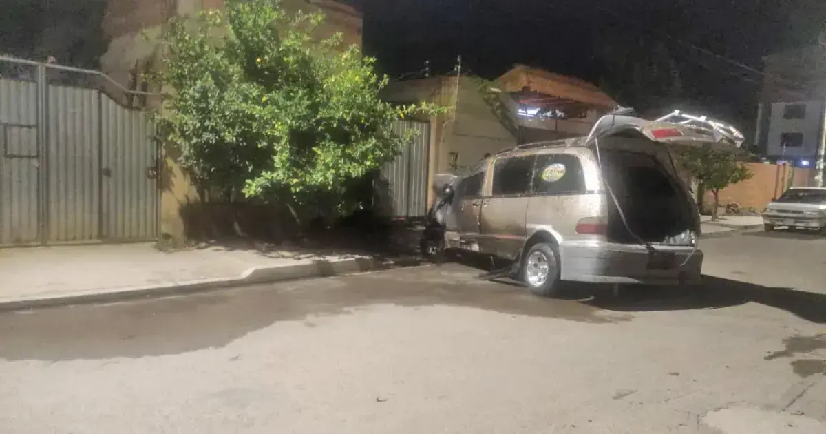 El vehículo quedó seriamente afectado producto del siniestro