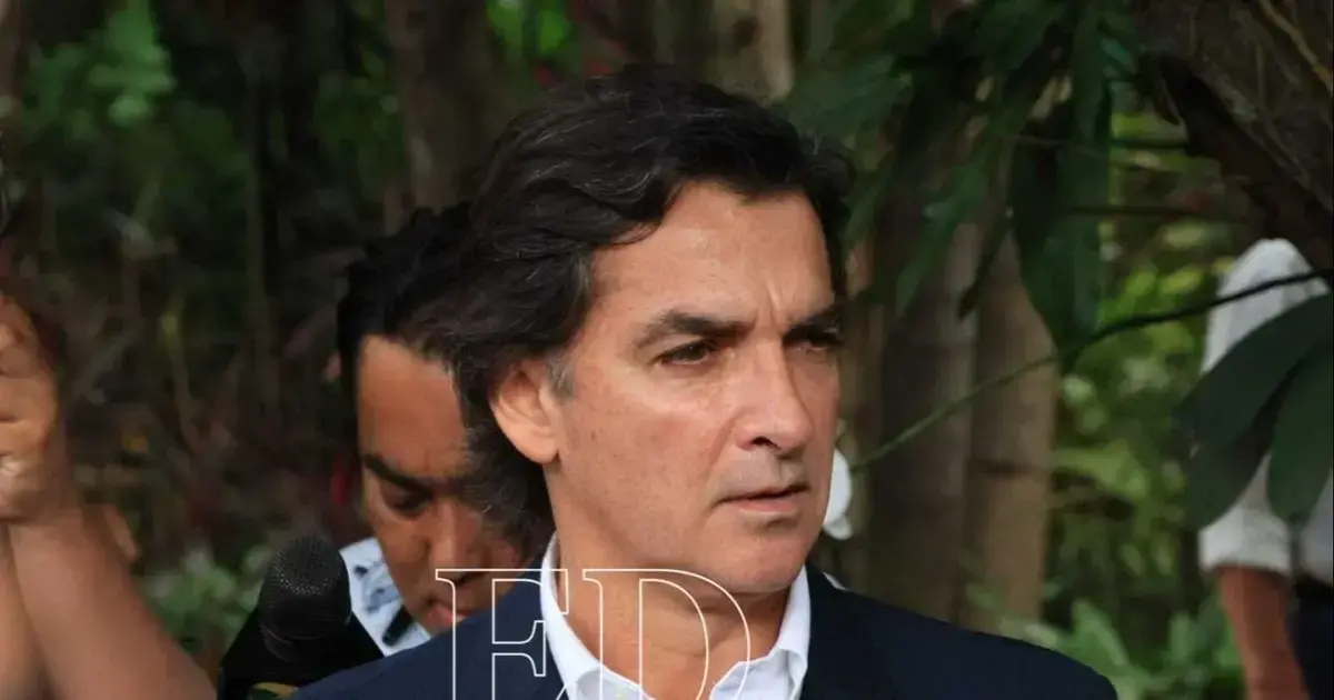 El alcalde Carlos Manuel Saavedra