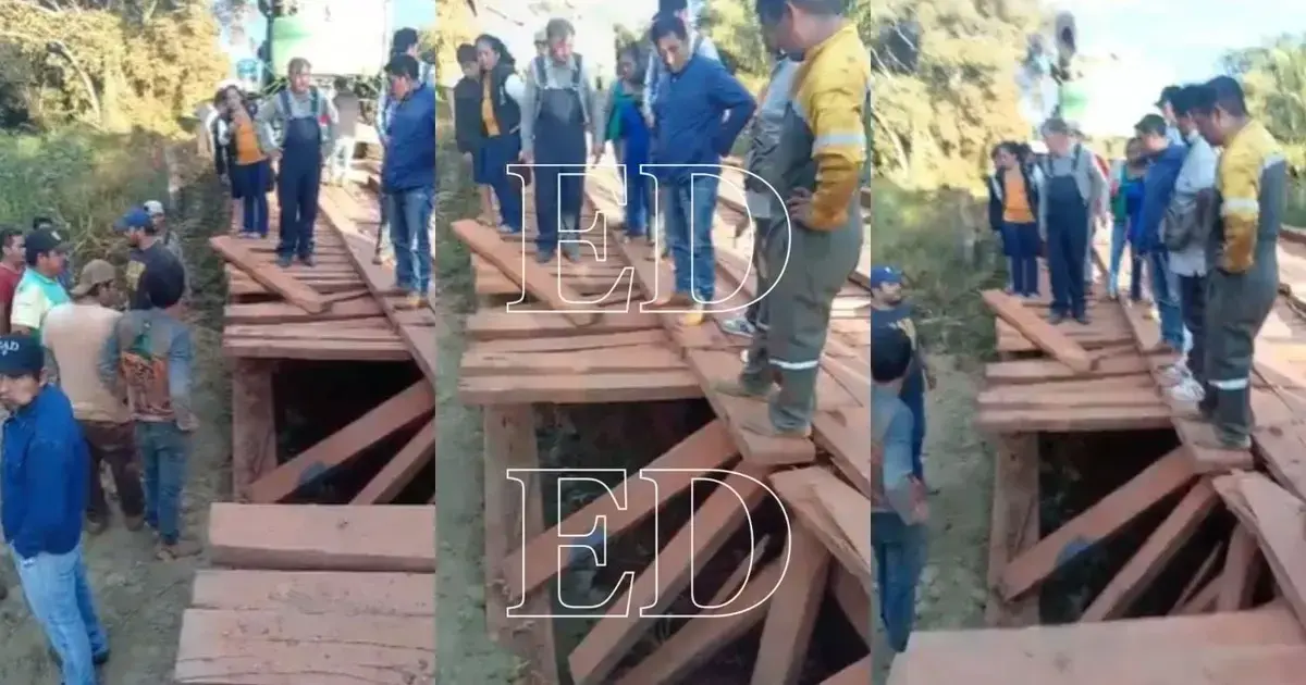 Así se ve el puente de San Matías
