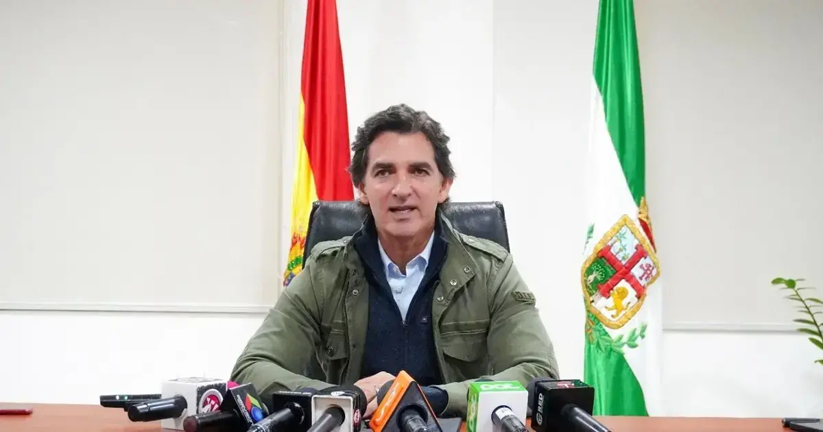 El alcalde Carlos Manuel Saavedra