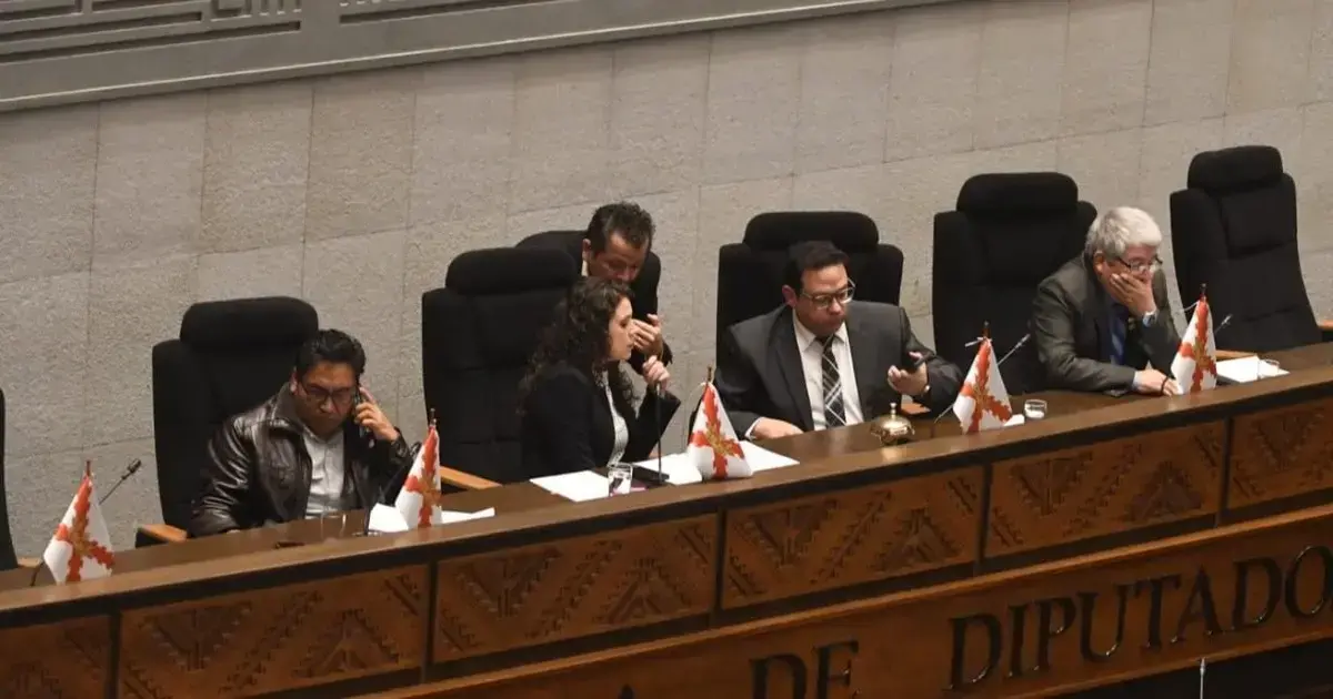 La directiva de la Cámara de Diputados.