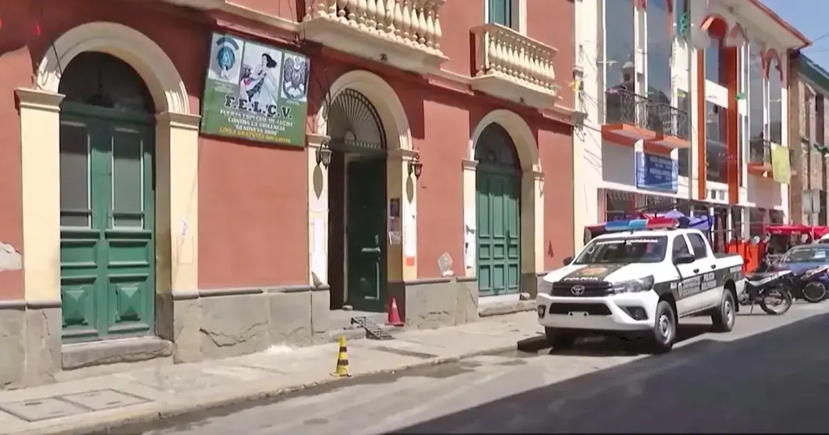 La Felcv investiga el caso de la joven agredida sexualmente en Cochabamba.