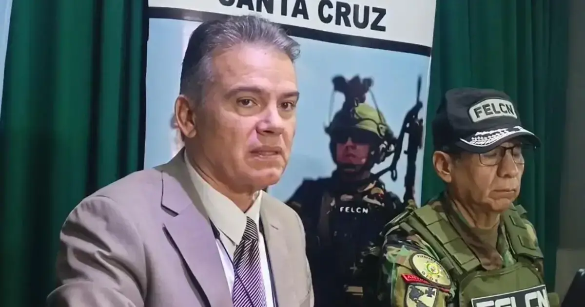 Ernesto Justiniano, viceministro de Sustancias Controladas