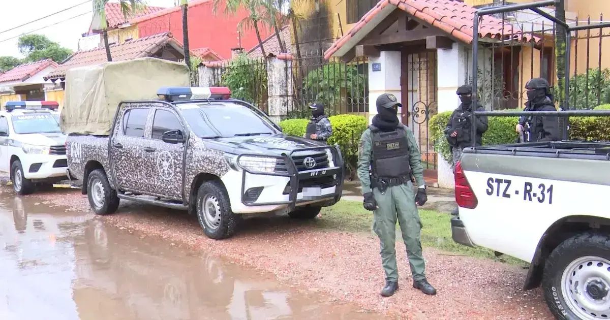 Personal policial se trasladó hasta el lugar donde presuntamente fue llevada una efectivo