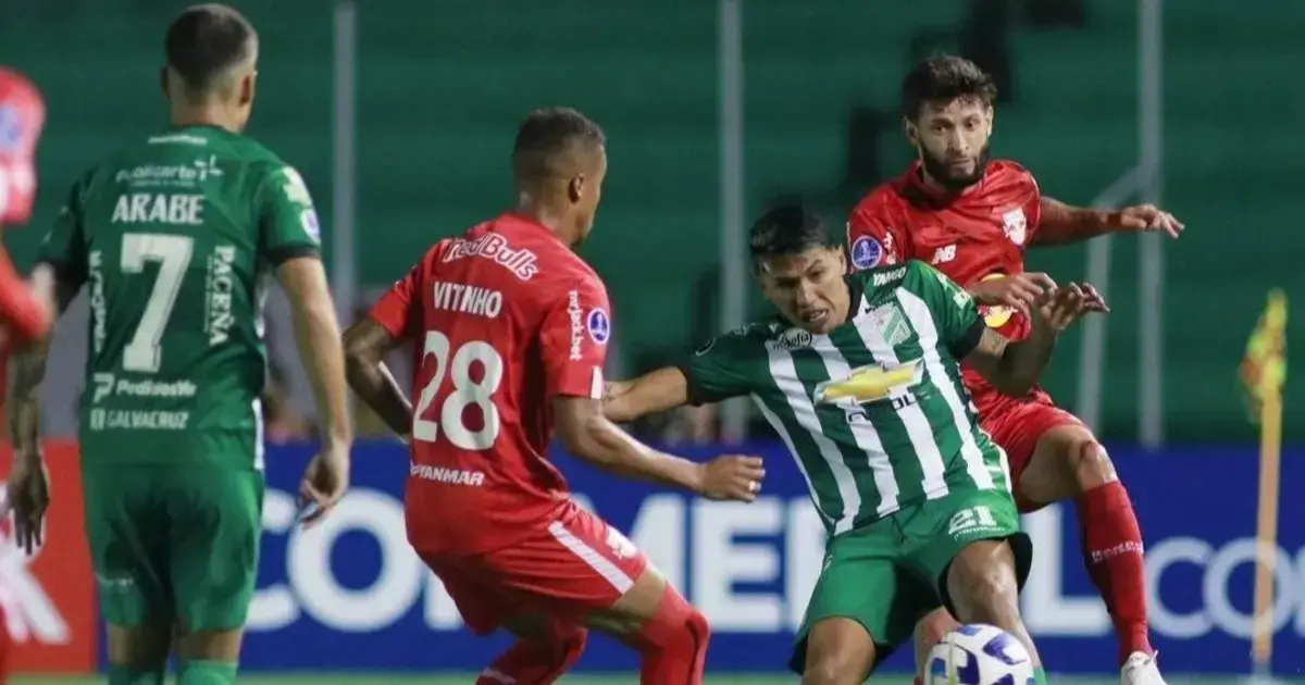 Incidencia del partido disputado en 2023 entre Oriente y Bragantino.