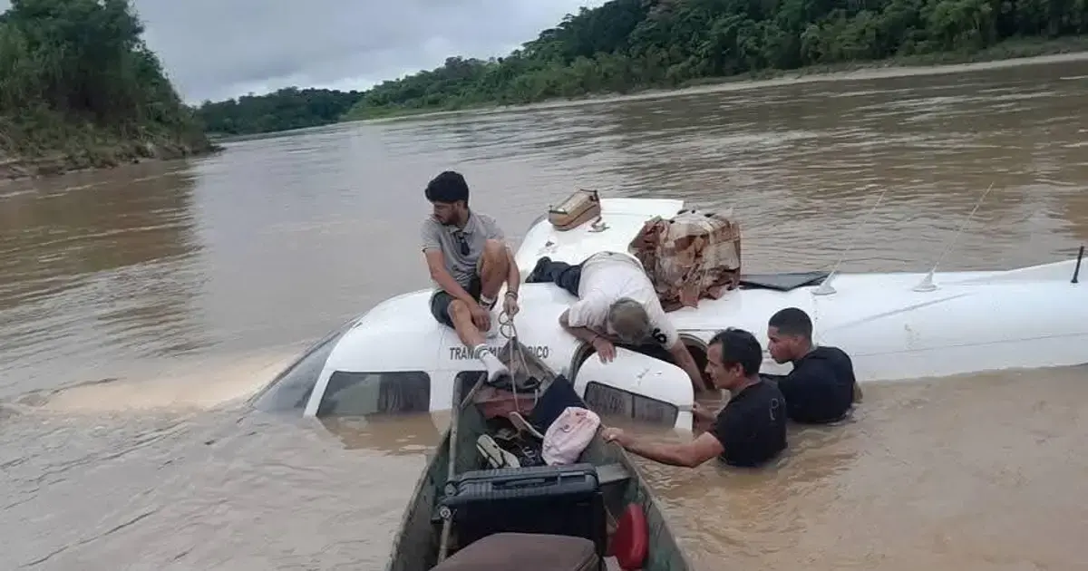 Momentos previos al rescate