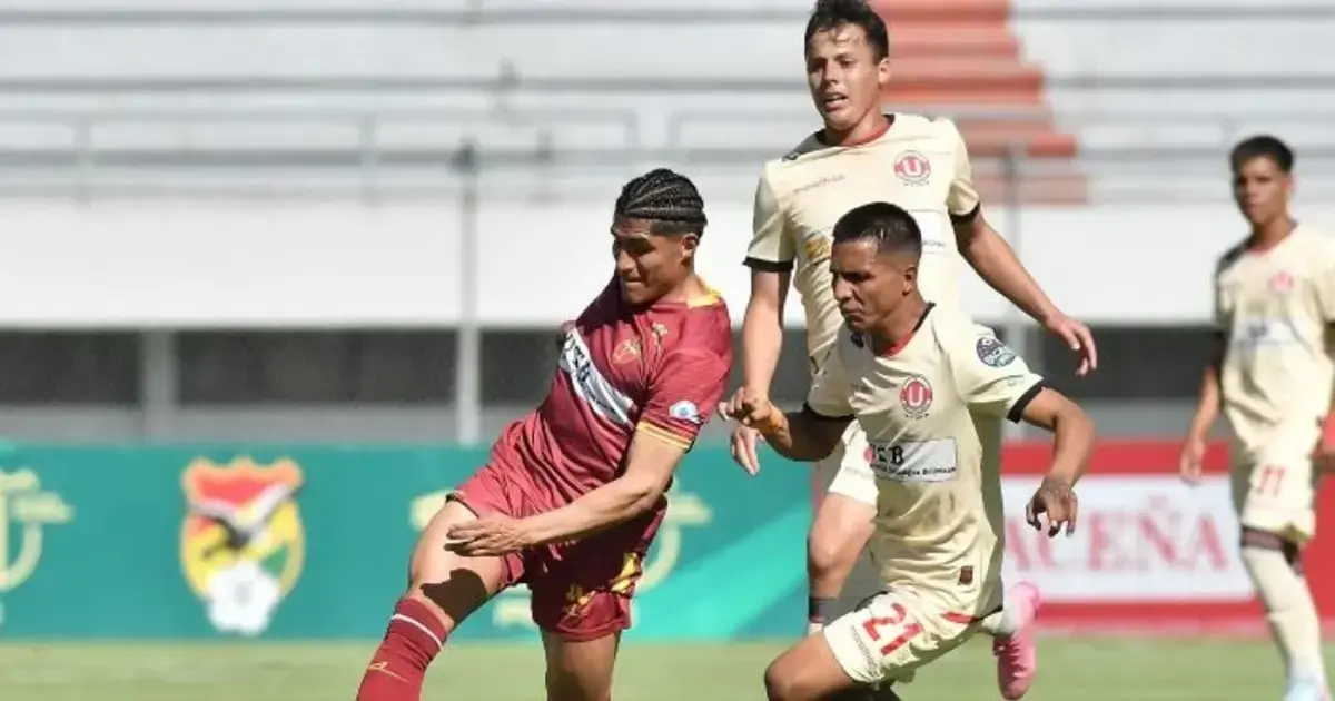 Incidencias partido Real Oruro ante U de Vinto.