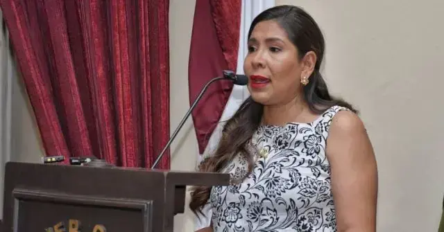 Fátima Tardío en un anterior contacto con la prensa.