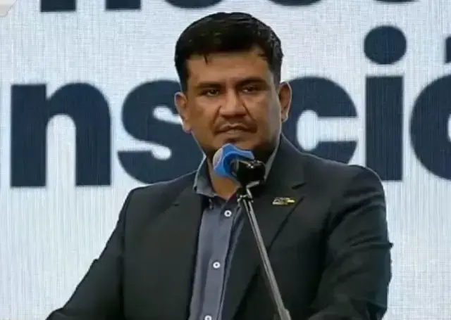 Luis Ayllón, gobernador de Chuquisaca. Foto: Captura de video