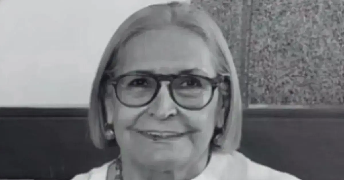 Rosario Paz Zamora, hermana del expresidente de Bolivia Jaime Paz Zamora