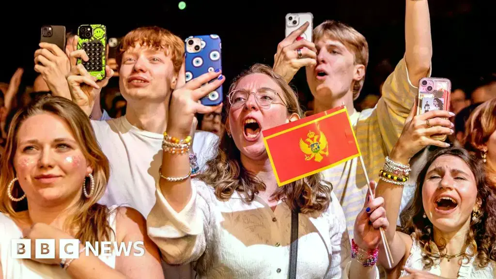 Fans en el evento de Eurovisión