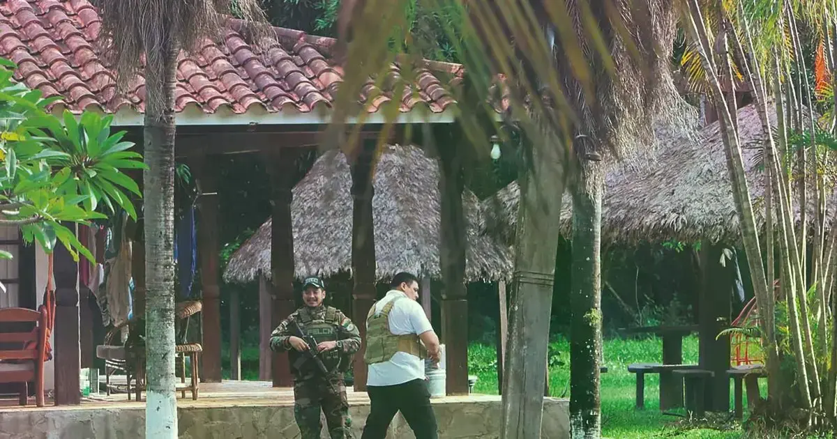 La quinta allanada en la localidad de Jorochito donde operaba la organización del narco uruguayo Marset