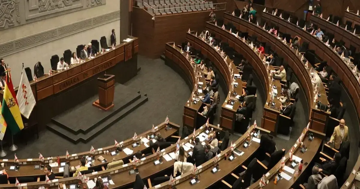 Una de las votaciones en la Cámara de Diputados de la actual gestión.