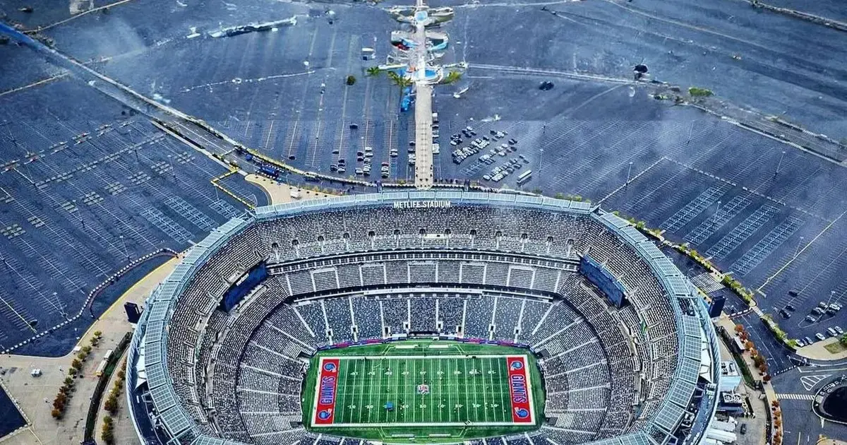 Toma aérea del MetLife.