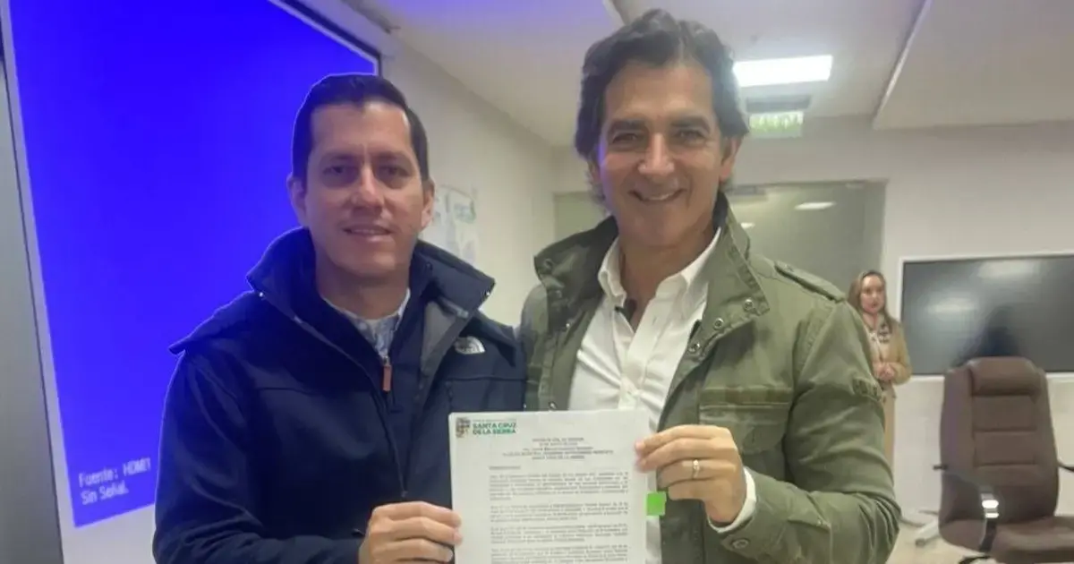 Luis Alberto Vaca y 'Mamén' Saavedra