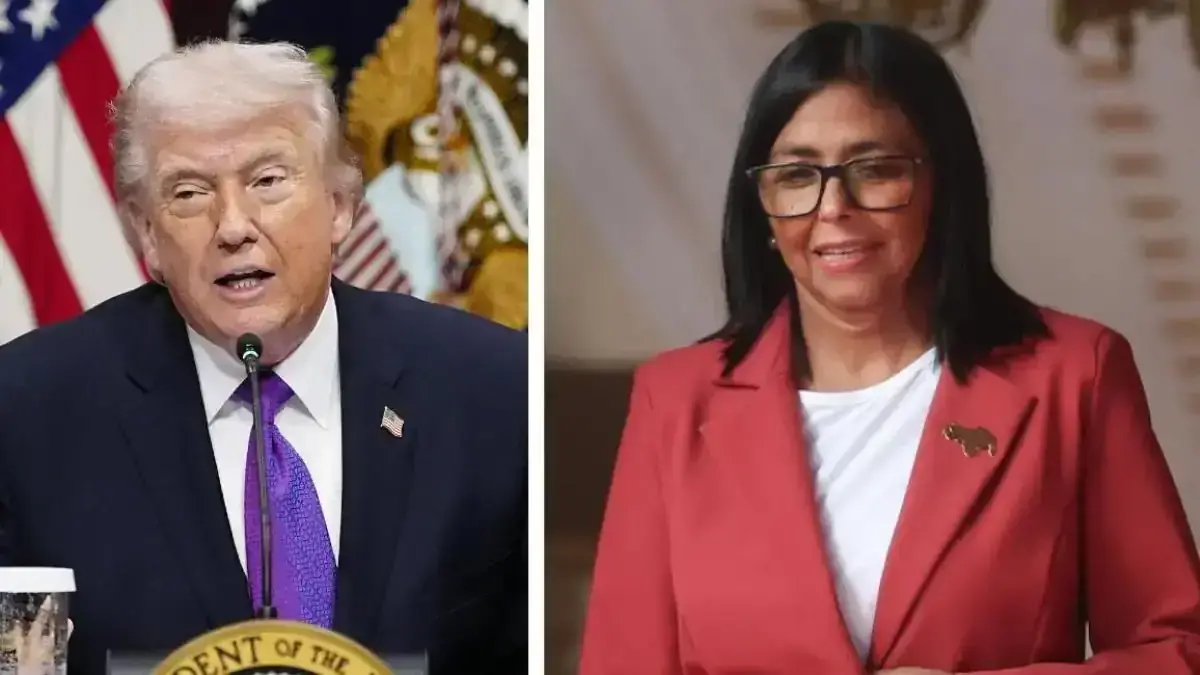 Delcy Rodriguez Rejects Trump’s “Venezuela 51st State” Idea. (Foto reproducción de Internet)