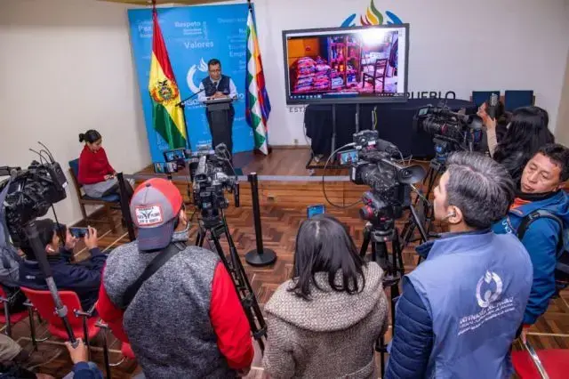 El pronunciamiento del defensor del Pueblo, Pedro Callisaya.