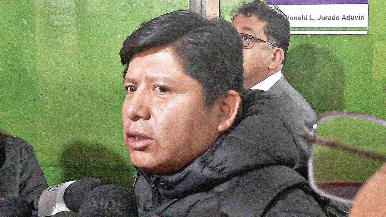 Juan Carlos Huarachi, exdirigente de la COB.
