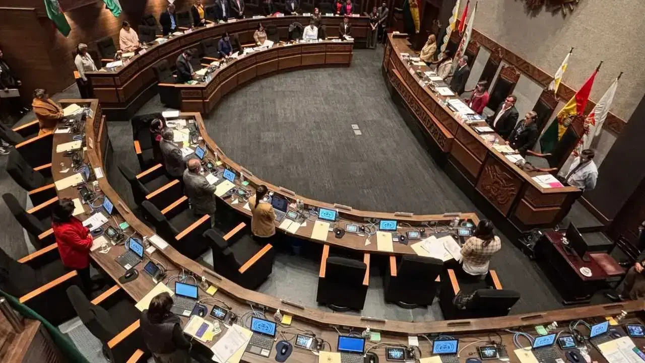 Fotografía de la Cámara de Senadores.