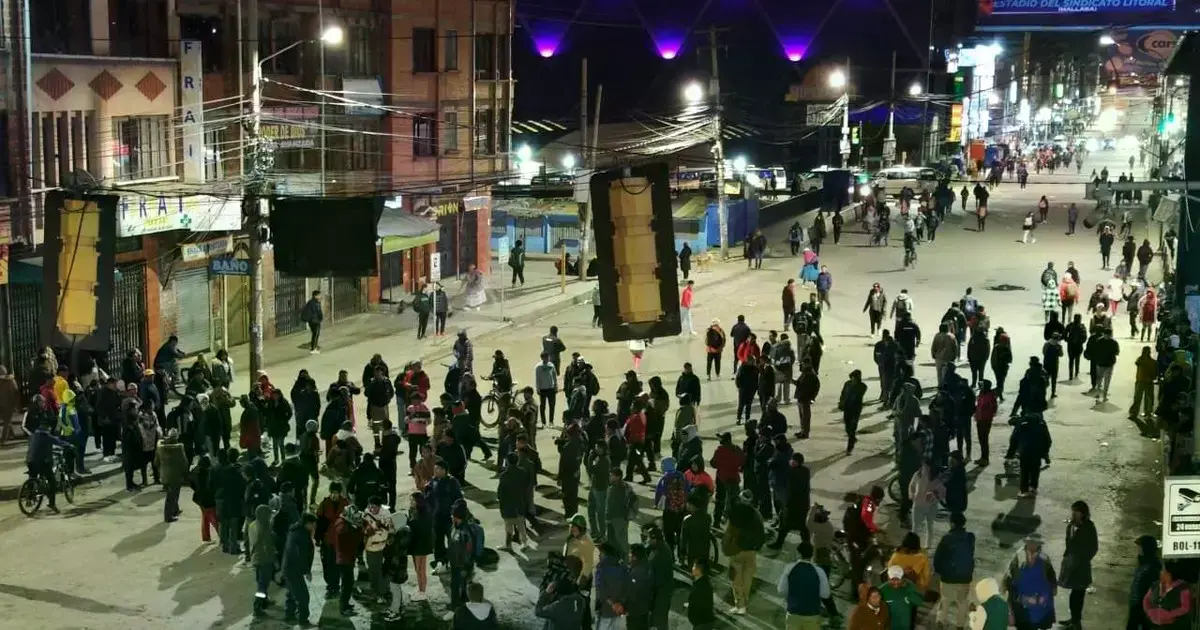 Bloqueos en La Paz