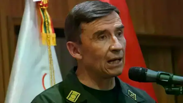 Mirko Sokol, comandante general de la Policía Boliviana