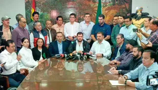 El Comité pro Santa Cruz se pronunció ante las movilizaciones.