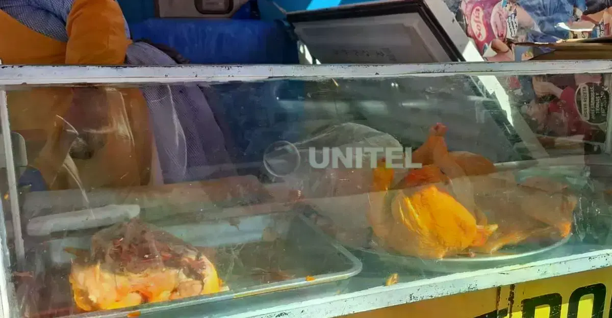 Hay poca oferta de pollo en mercados de La Paz debido a los bloqueos