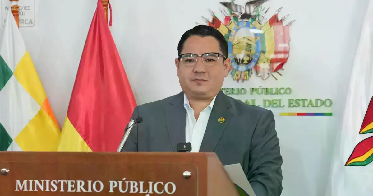 Roger Mariaca, fiscal general de Bolivia
