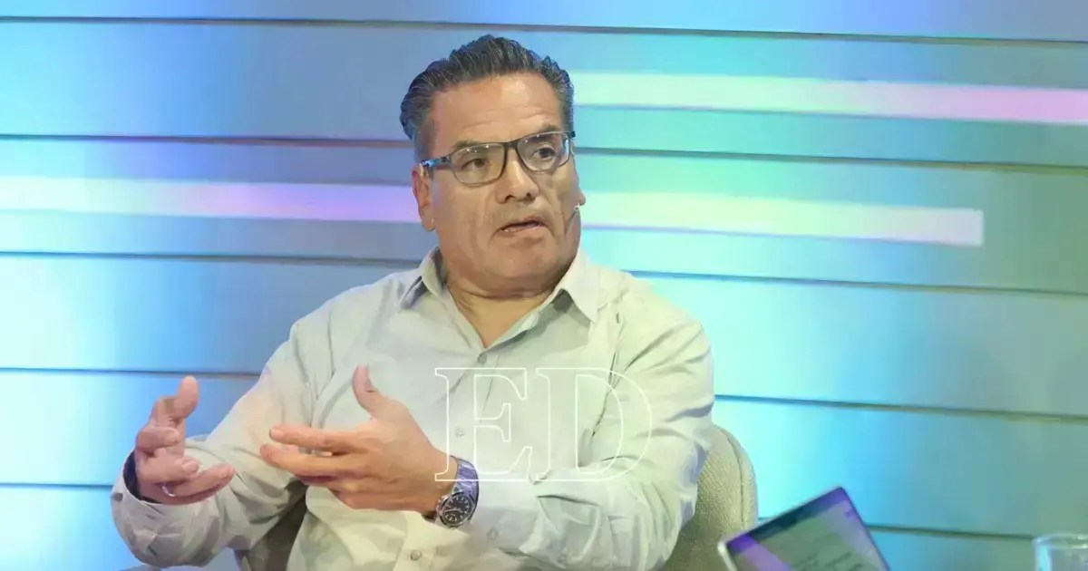 Secretario Departamental de Finanzas de la Gobernación, José Luis Pérez
