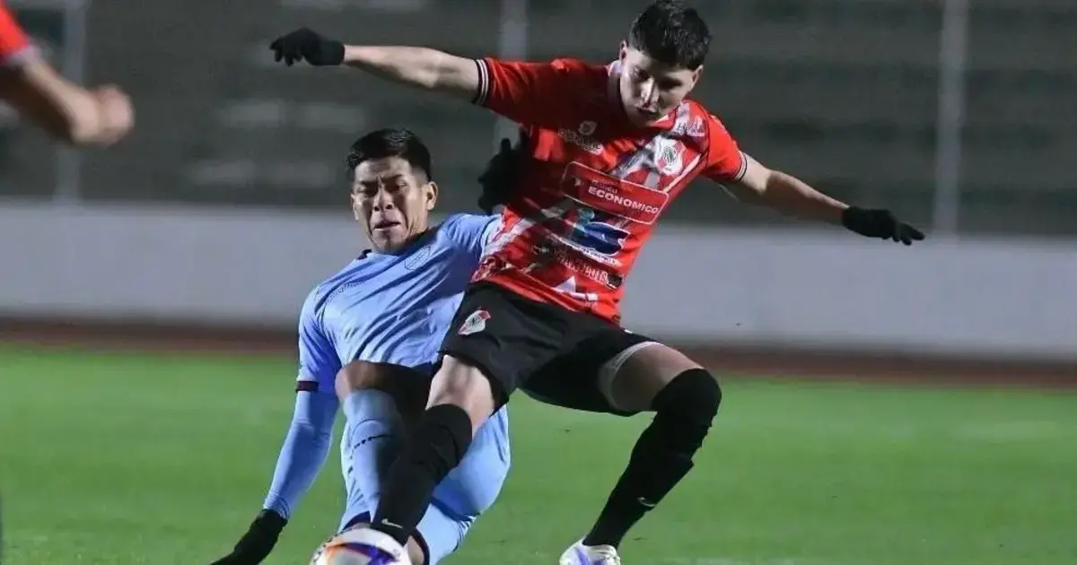 Una incidencia del empate en La Paz entre Bolívar y Nacional Potosí.