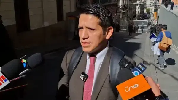 El viceministro de Transparencia, Seguridad Jurídica y Derechos Humanos, Yamil García.