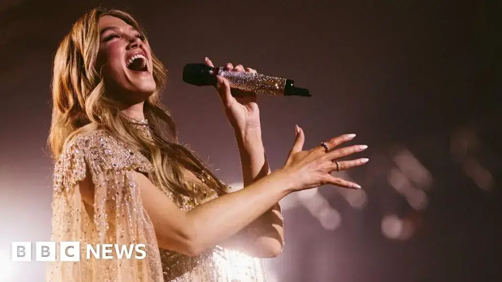 Delta Goodrem celebró después de que Australia fuera votada para la Gran Final de Eurovisión.